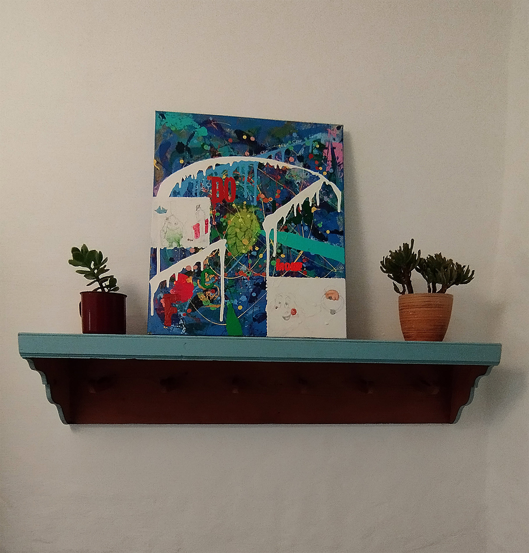 Gran Migjornale 202. Painting of Raphael Zelfa